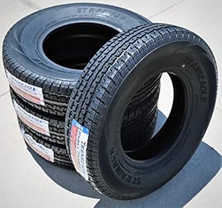 Set of 4 (FOUR) Transeagle ST Radial II Premium Trailer Radial Tires-ST235/80R16 235/80/16 235/80-16 124/120L Load Range E LRE 10-Ply BSW Black Side Wall