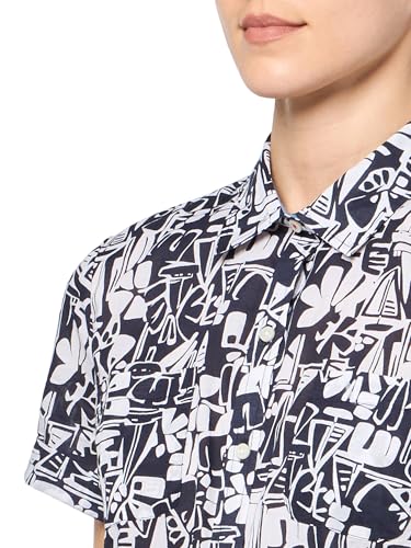 Image of Nautica Women's Button Front Short Sleeve Camp Shirt
