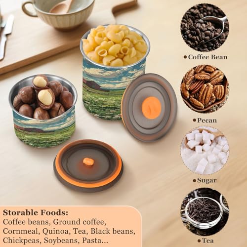 Envase Hermético de Acero Inoxidable para Café 17oz miniatura 5