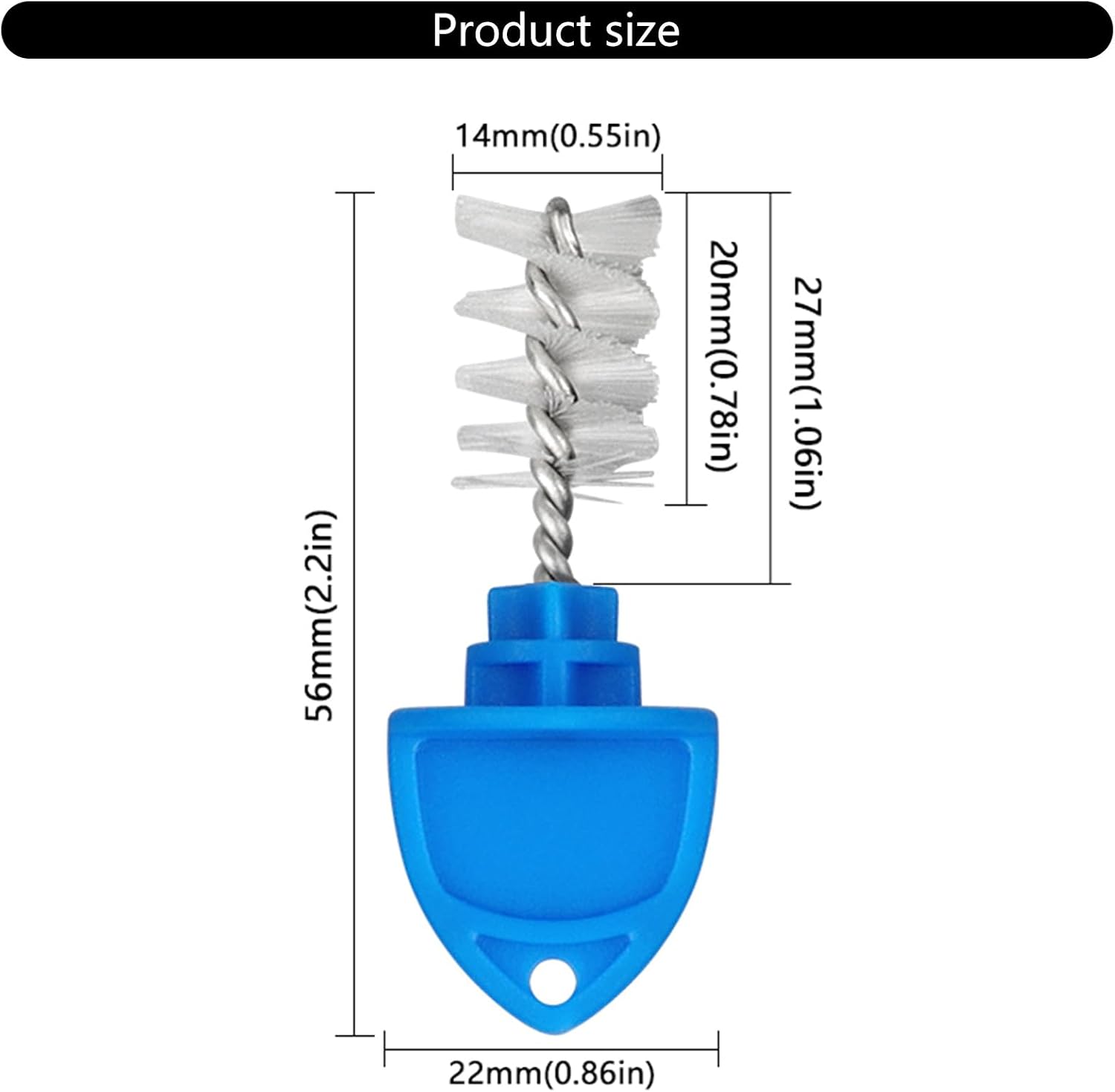 10pcs Plug Tap Brush Home Faucet Cleans Essential, Soft Brush Plugs to Maintain Tap Cleanlinessly & Hygienes Faucet Plug Set