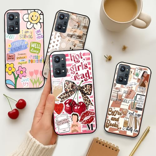 Image of COLORflow Back Cover Compatible with Realme GT Neo 2 5G | Aesthetic Era Customized | Shockproof TPU Bumper with Camera Protection Back Cover Compatible with Realme GT Neo 2 5G