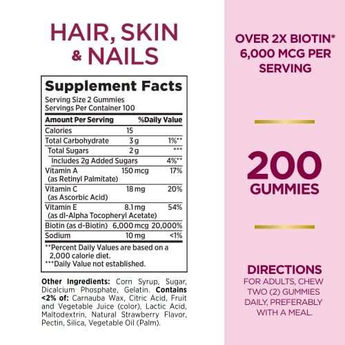 Nature'S Bounty Optimal Solutions 30463 Advanced Hair, Skin, Nails thumb #1