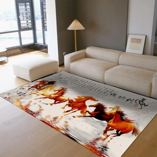 Tapis de Chambre à Coucher Style Chinois Rétro 180x270cm - 3