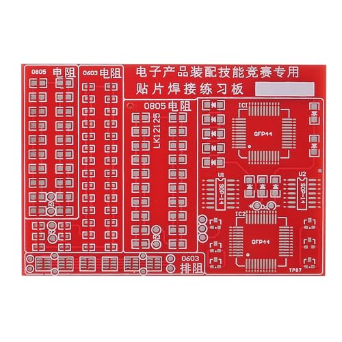 AEDIKO SMD SMT Components Practice Board Solder Skill Training Beginner DIY Kit for School Learning Project