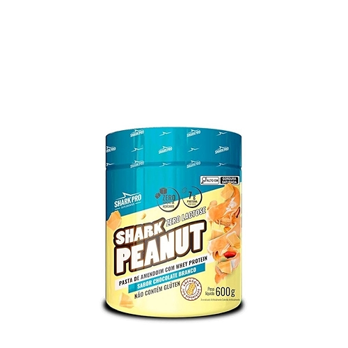 PASTA DE AMENDOIM GOURMET (COM WHEY) CHOCOLATE BRANCO 600G