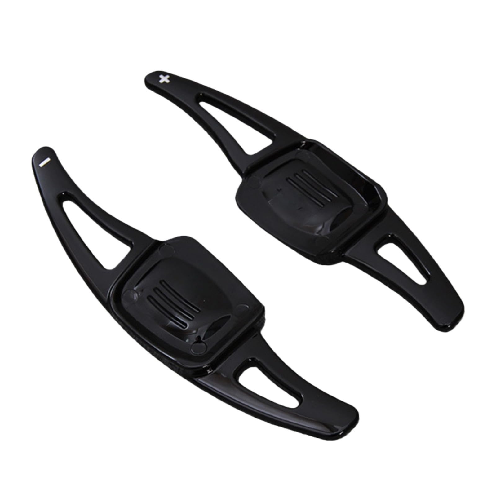 Car Steering Wheel Paddle Shifter Extension Cover for Volkswagen Golf 7 Variant 2013-2020, Auto Trim Interior Steering Wheel Accessories,Gloss Black