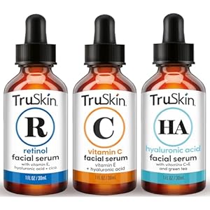 TruSkin Face Serum Trio – Hyaluro...
