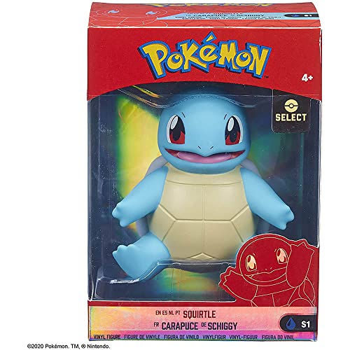 Sunny Brinquedos Pokemon Figura De Vinyl Solida Squirtle W1, Multicor