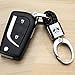 Hey Kaulor 2Pack Genuine Leather Car Logo Keychain For Corolla, Camry, Avalon, Rav 4, Highlander Key Chain Accessories Keyring With Logo