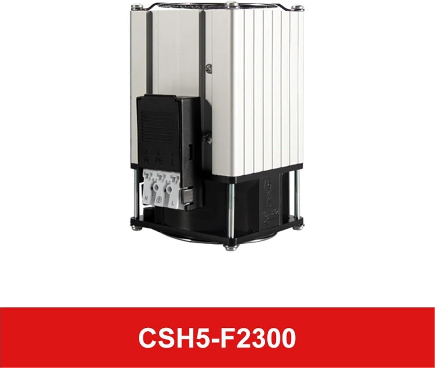 DIN35MM 220VAC Air Conditioner CSH5-F Aluminum Case Dehumidification Thermostat Fan Heater 220V400W AC and Universal(200W CSH5-F2200)