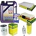 Produktbild QR-PARTS 69379239 Filter Set Inspektionspaket 5 Liter Motoröl Leichtlauf High Tech 5W-40 MANN-FILTER Innenraumfilter Kraftstofffilter Luftfilter Ölfilter
