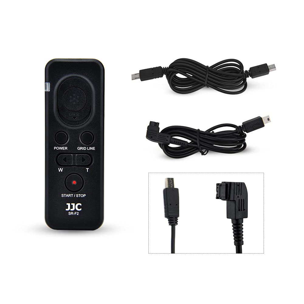 JJC RM-VPR1 Télécommande Filaire avec câble multiterminal, télécommande pour Sony RX0M2 RX100VII RX10IV Z-V1 A7RM4A A7RM4 A7RM3A A7R A7SM3 A7S A7M3 A7 A1II A1 A9 A6600 A6500 A6000 FDR-AX43 AX60 AX700