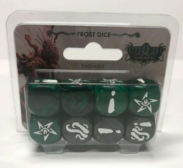 CMON Cthulhu Death May Die: Frost Dice (KICKSTARTER Exclusive)