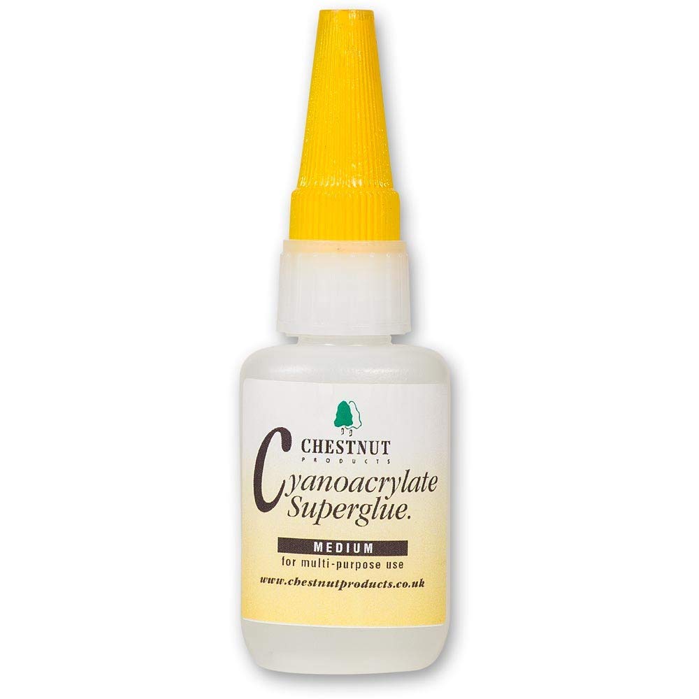 Chestnut Products Clear Cyanoacrylate Superglue - Medium