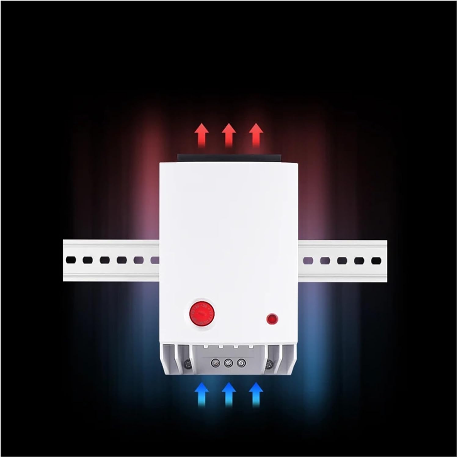 Cabinet Space Moisture Dehumidification Temperature Control All-in-One Fan Heater Ch500 650w 220v Semicondu