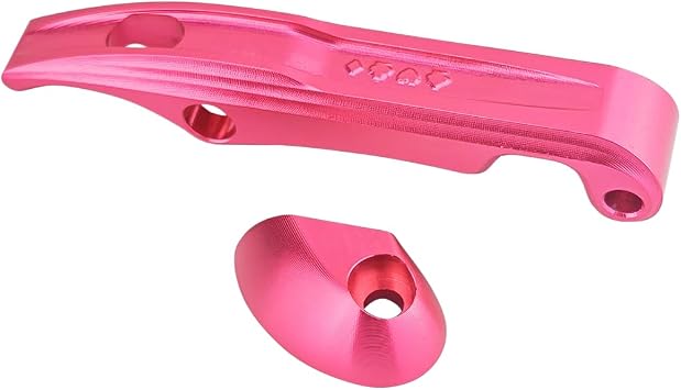 Aluminum Alloy Folding Bike Handle Safety Lock CNC Machining for FOR DAHON Folding Bikes and Lightweight Rose red
