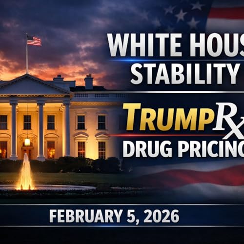 White House Stability Signals, TrumpRx Prescription Drug Pricing Launch, National Security Updates, Federal Policy Briefing, American Resili