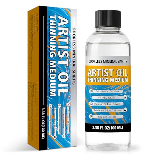 Premium Odorless Paint Thinner for Oil Painting