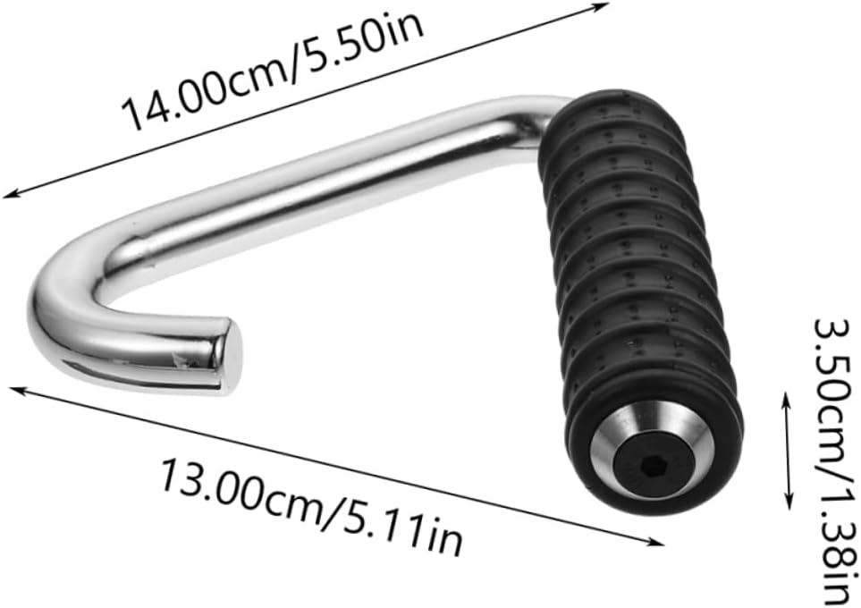 Angoily 機器のハンドル ジムハンドル 持ち上げる グリップ ジムの設備 針 ケーブルマシン用エクササイズハンドル ジム用品