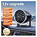 12V Mini Portable Car Heater & Dehumidifier - 100W Fast Heating, Suitable for RVs, Campers, Buses, Trucks - Compact Vehicle Heater with Overheat