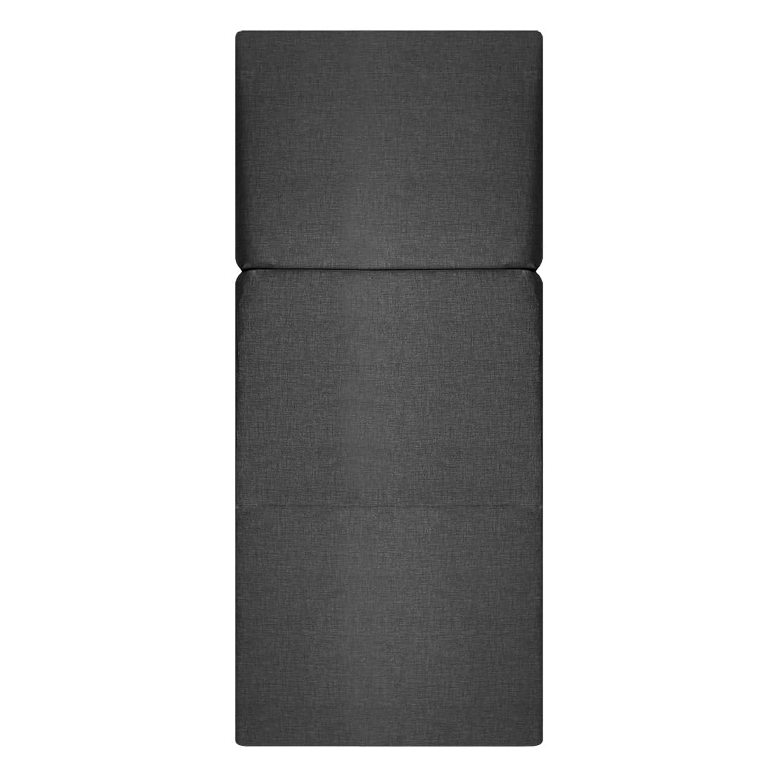 Acomoda Textil – Colchón Plegable con Espuma Alta Densidad y Funda con Cremallera Gris 180x90x8 cm. Colchoneta de Viaje para Ahorrar Espacio y Cama Invitados Cómodo y Resistente.