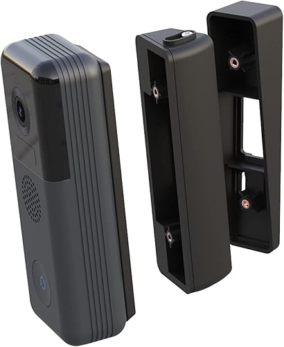 Miniatura 2 de XTU Soporte de ángulo ajustable para timbre (25 a 50), soporte de placa de montaje, cono de cuña, adaptador de ajuste de ángulo, para cámara de