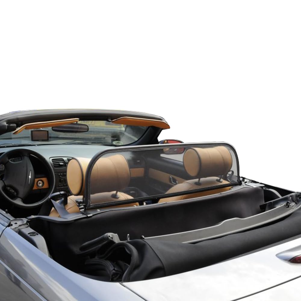 Aperta Filet Coupe-Vent Compatible avec Ford Thunderbird Noir Filet Anti-remous 100% sur Mesure OEM Qualité Windschott fabriqué aux Pays-Bas