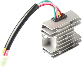 Motorcycle Rectifier 4 Wires Voltage Regulator Rectifier Motorcycle Boat Motor For Mercury ATV GY6 50 150cc Scooter Moped JCL NST (Color : 2)