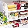 Amazon.com - Jumbl E.P Adjustable Freezer Organizer Shelves, Stackable ...