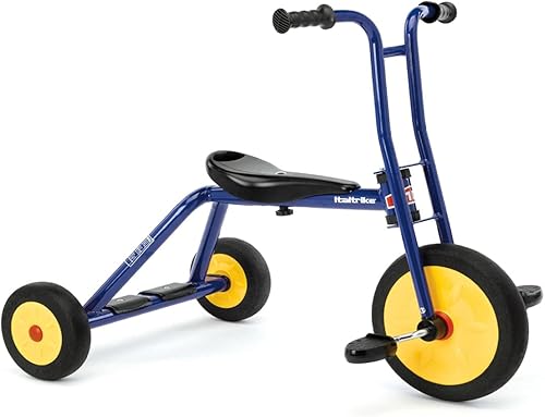 Italtrike Atlantic - Triciclo grande para exteriores de 14 pulgadas para niños pequeños y niños, ingeniería superior, fuerte y duradero, fácil de