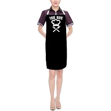 Custom Kitchen Aprons Personalized Chef Aprons with Name Design Your Own Cooking Aprons Novelty Present for Adults