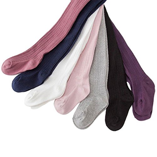 Floralby Kids Baby Girls Warm Cotton Stretchable Tights Stockings Pantyhose Pants Socks2