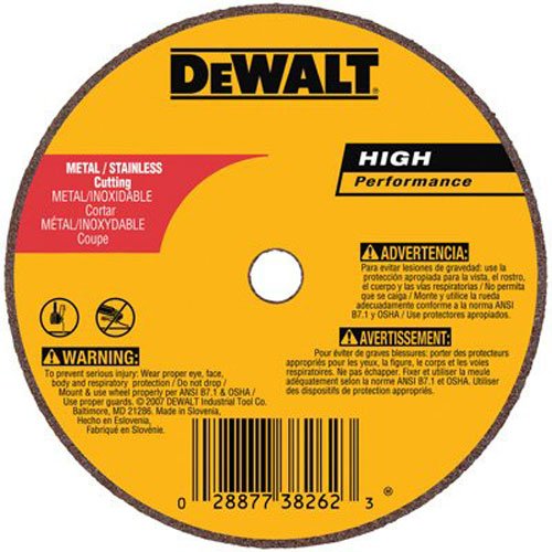 DEWALT DWA4510 Metal Grinding Wheel, 4-Inch x 1/8-Inch x 5/8-Inch