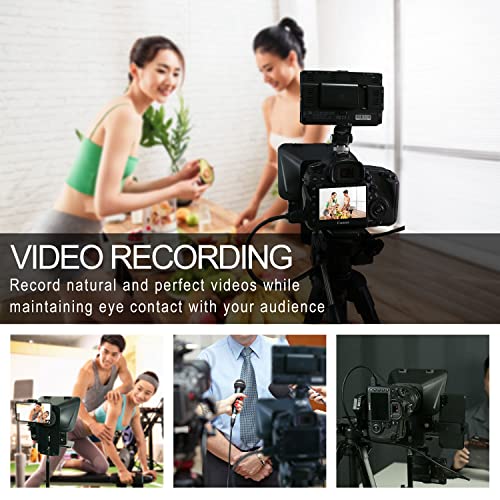 Avideone 11" Portable Teleprompter Kits With App Bluetooth Remote Control For Dslr Camera, Ipad, Ios/Android Tablet, Smartphone #TOP4