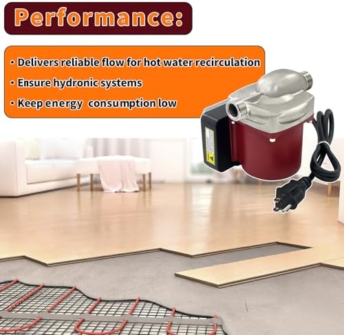UP15-29SUC/TLC 순환기 펌프 115V 1/8 HP 1/12 그런포스와 호환 — 사진 4