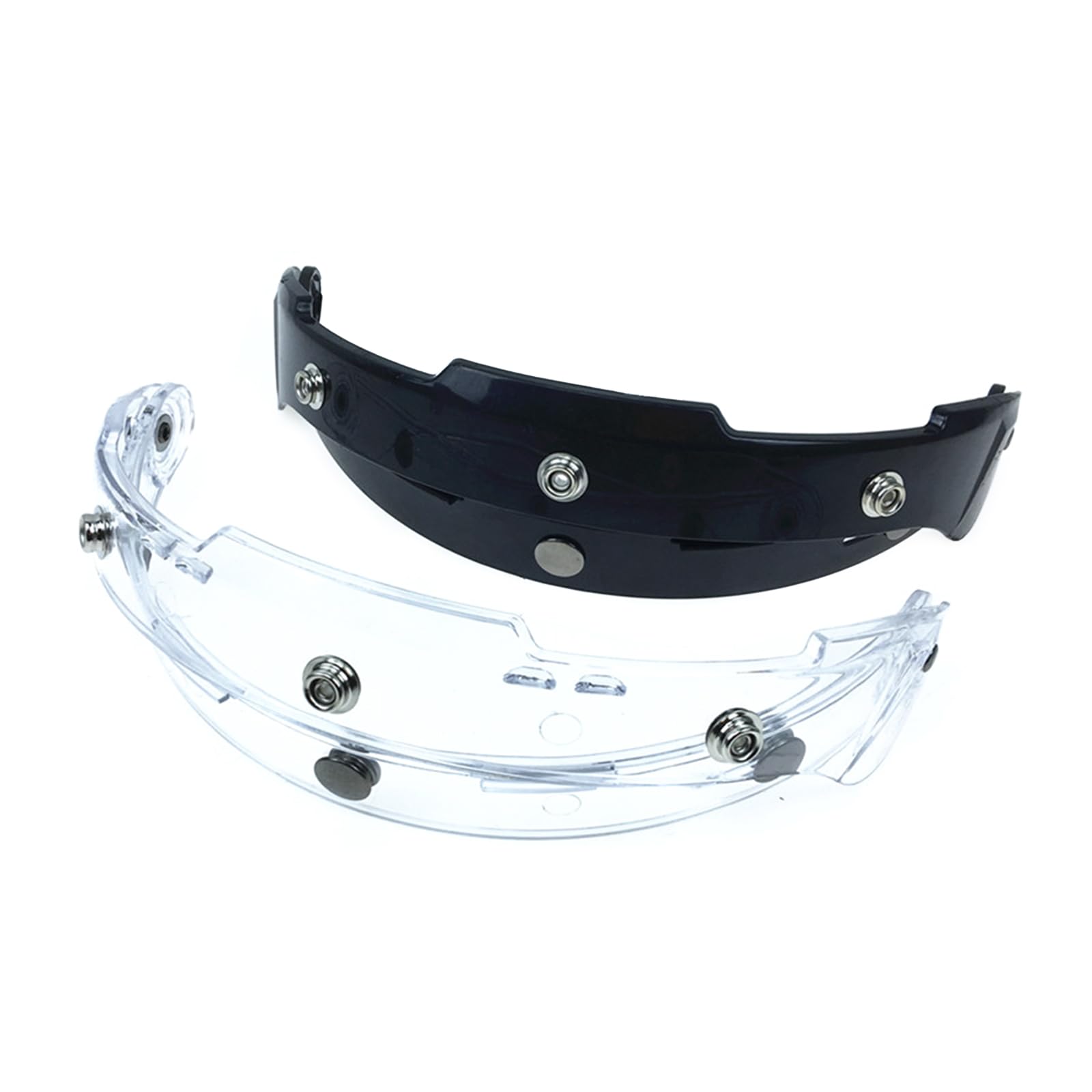 Adaptador UV para motocicleta, fijación de base abatible para 3 broches, protector de burbujas, visera, máscara facial, casco, accesorio para casco, adaptador de casco