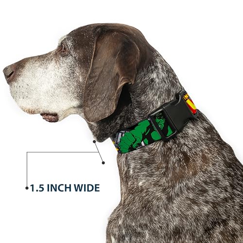 Collar de Perro Hulk de 13 a 18 Pulgadas ideal para Paseos Urbanos y Parques 8