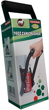 WHITE DOG WALL MOUNTED 12 OZ CAN CRUSHER - LJAW-7532-U