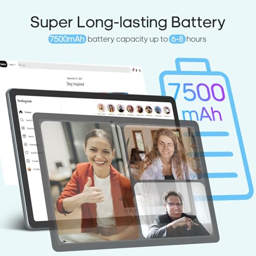 Wdyqje 2024 Newest 11 Inch Tablet Android 13 Tablet thumb #5