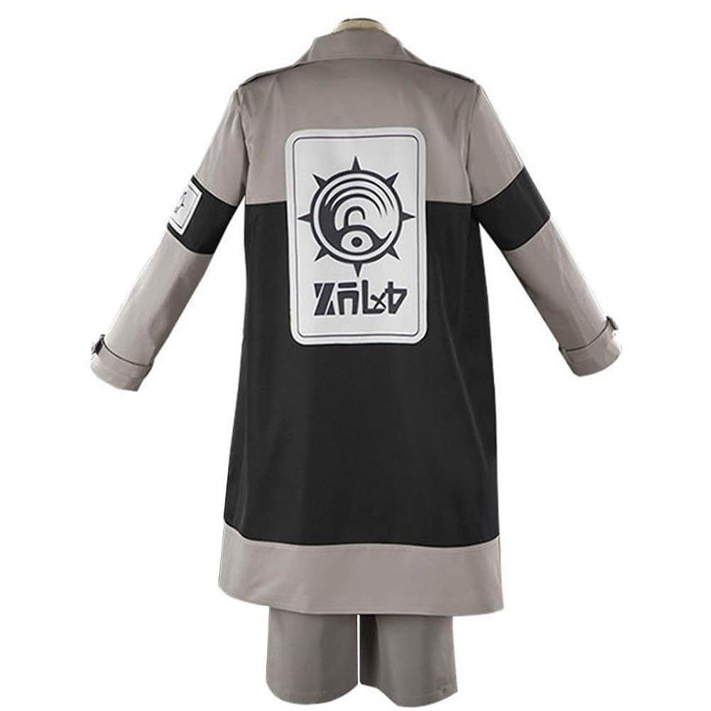 Zhongkaihua Anime Cosplay Enjin San Costume Giacca Uniforme Vestito Gioco di ruolo Personaggi Anime Outfit Halloween Carnevale Festa