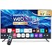 Antteq 43 Inch Smart 4K TV, WebOS UHD TV MagiQ 43" with ThinQ AI, Voice Magic Remote, Airplay, Apple TV+, Netflix, Freeview, YouTube, WIFI, Black Televisions