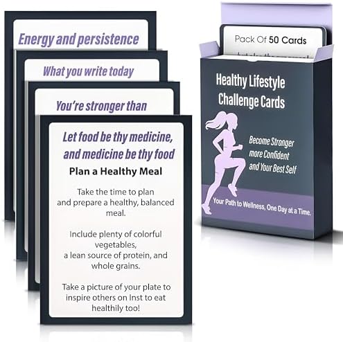 Affirmation Cards for Self-Love | New Year Glow-Up Challenge Card...