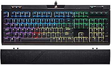 New Wrist Rest for Corsair K55 K70 RGB K100 K63 K65 K68 RGB Strafe K95 Keyboard Wrist Rest Pad Palm Protection Not Include Keyboard K55 RGB, Black