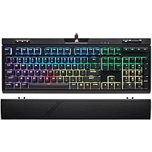 New Wrist Rest for Corsair K55 K70 RGB K100 K63 K65 K68 RGB Strafe K95 Keyboard Wrist Rest Pad Palm Protection Not Include Keyboard K55 RGB, Black