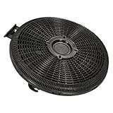 Tableta: 6 (meses) ?WESSPER® Campana extractora filtro para Teka DBB 90 inox (redonda, carbón)