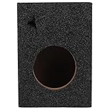 Utilizzo: sia che venga utilizzato come cabinet per altoparlanti vuoto o come parte di un assemblaggio di box per subwoofer audio, questo box per subwoofer per auto si adatta a un'ampia gamma di sistemi audio per auto e preferenze, accessori per altoparlanti domestici, box per altoparlanti per auto