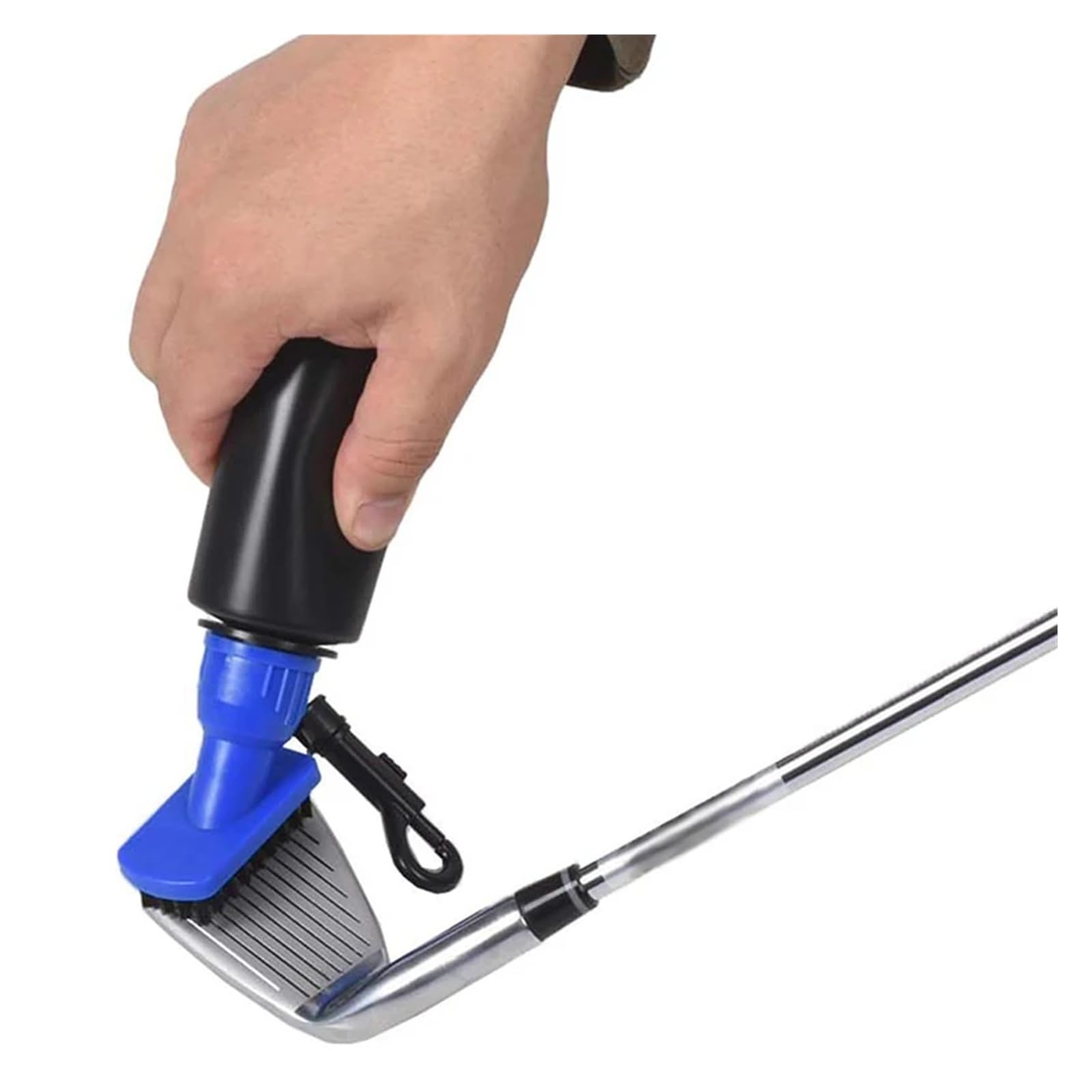 Robuste Golfschläger-Reinigungsbürste mit Wasserflasche – tragbare Nylonbürste for Golfer, Golfzubehör