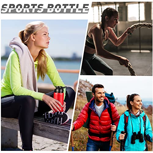 Mimorou 16 Pack Aluminum Water Bottles Metal Travel Bottles With Snap Lid Aluminum Reusable Sports Bottles Lightweight Leak Proof Water Bottles Bulk For Gym Hiking Cycling Sports Outdoor (17 Oz) #TOP5