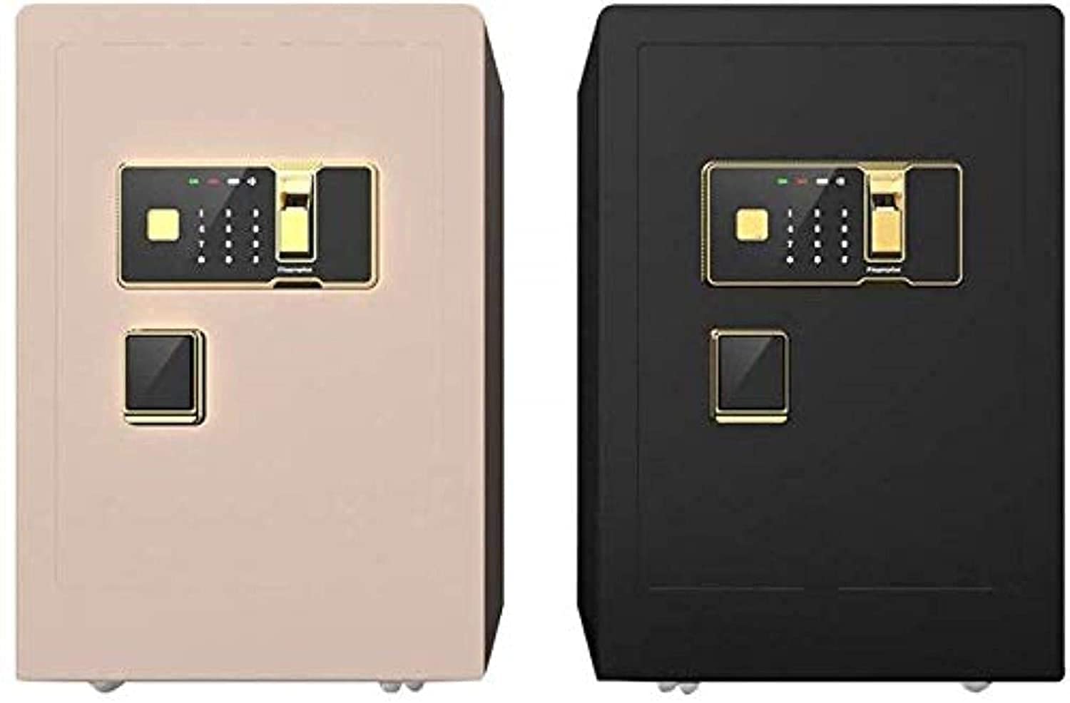 Caja Fuerte electrónica Digital Grande para el hogar, Caja Fuerte para Documentos de identificación, Documentos A4, computadoras portátiles, Joyas 60X34X40Cm