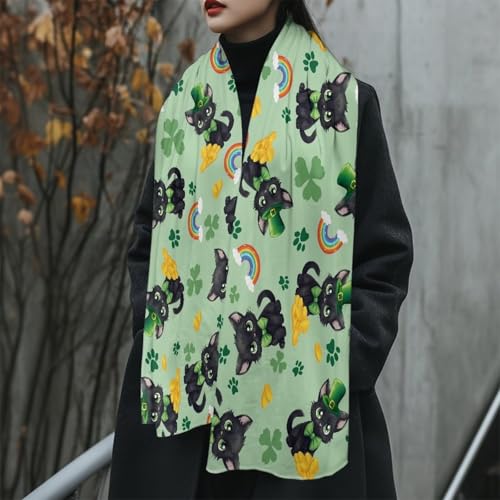 Plush Scarf for Men and Women Warm Oversized Shawl Scarf3